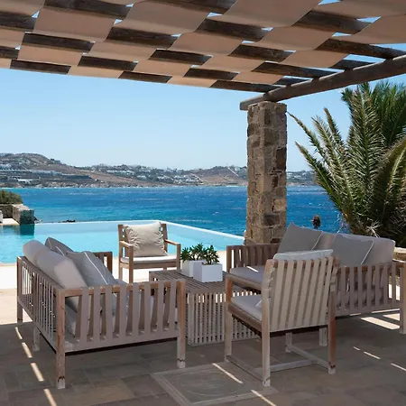 ヴィラ Kymothoe Mykonos Agios Ioannis Diakoftis
