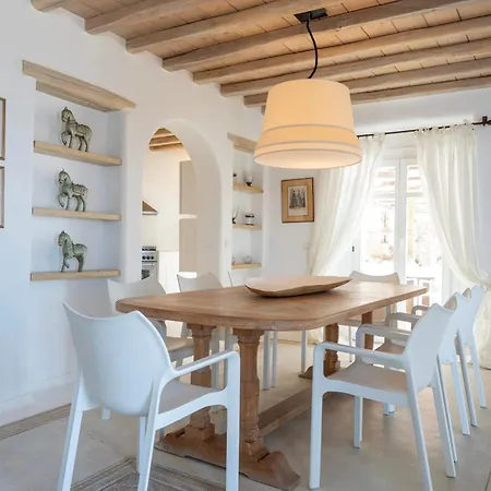 ヴィラ Kymothoe Mykonos Agios Ioannis Diakoftis